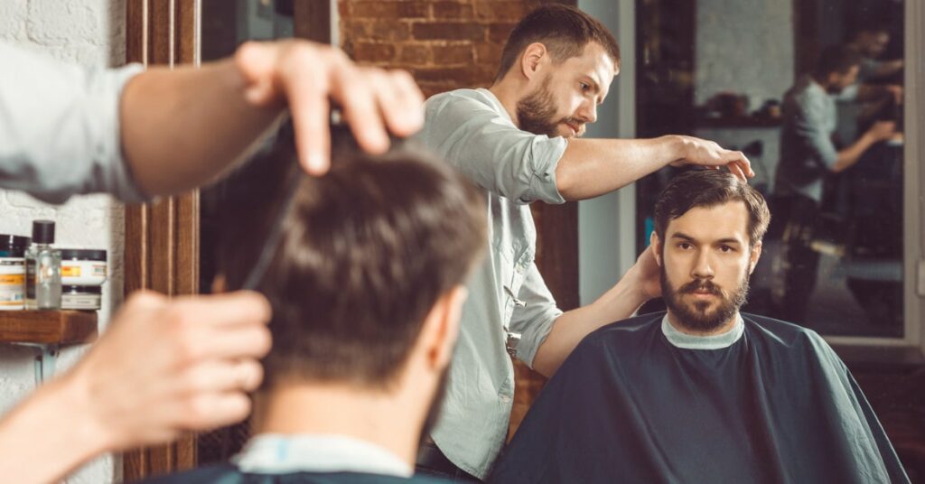 Getting a Haircut from a Fortitude Valley Barber