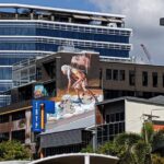 Vibrant Fortitude Valley nightlife showcasing eclectic dining and modern architecture.