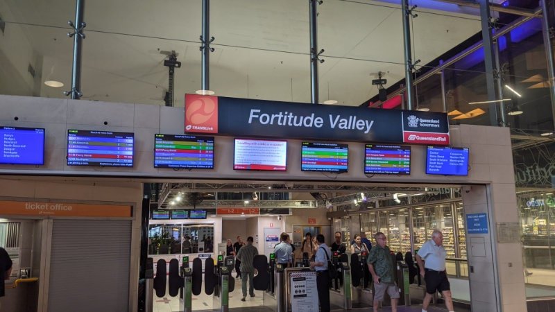 Fortitude Valley Train Station
